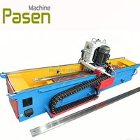 Affûteuse de couteaux à lames droites CNC avec table de travail magnétique et alimentation automatique