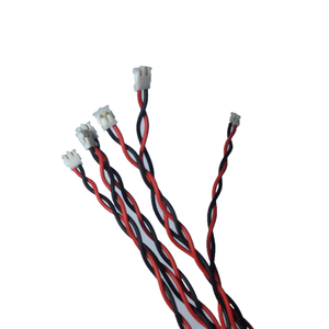 Connecteur JST <span class=keywords><strong>ACHR</strong></span> 2 broches Mini Banana 28 personnalisé #   Câble torsadé en PVC avec conducteur en cuivre étamé, pas de 2,5 mm, couleur OEM, pour applications électroniques - Product Image 1