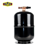 5/8 3/8 1/2 XMK Refrigeración Vertical Receptor de líquido 10L Tanque receptor de líquido 1L-14L