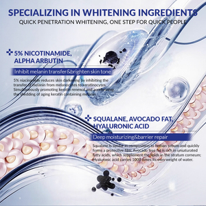 Échantillons gratuits Crème de soin de la peau à la niacinamide, marque privée, éclaircissante, anti-taches, <span class=keywords><strong>correcteur</strong></span> de rides, crème de beauté pour le visage - Product Image 3