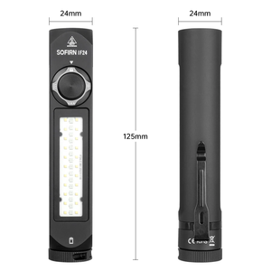 <span class=keywords><strong>Sofirn</strong></span> IF24 RGB Light SST40 2000lm Potente linterna LED 5V 2A <span class=keywords><strong>18650</strong></span> USB C Antorcha recargable IP66 Impermeable con magnético - Product Image 1