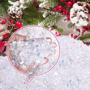 Flocons <span class=keywords><strong>de</strong></span> neige pailletés Sac <span class=keywords><strong>de</strong></span> 2 oz Flocons <span class=keywords><strong>de</strong></span> neige artificiels réalistes écologiques Décor <span class=keywords><strong>de</strong></span> <span class=keywords><strong>village</strong></span> <span class=keywords><strong>de</strong></span> <span class=keywords><strong>Noël</strong></span> Flocon <span class=keywords><strong>de</strong></span> neige irisé dispersé - Product Image 5