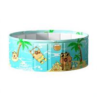 Piscine pliable en PVC pour enfants, piscine portable non gonflable, piscine à balles pour enfants, bac à sable, jeu en plein air, jardin, intérieur