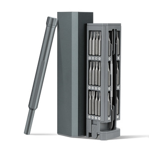 Kit de herramientas de reparación de teléfonos móviles 45 en 1, juego de destornilladores de acero al cromo vanadio magnético para reparación de dispositivos electrónicos - Product Image 1