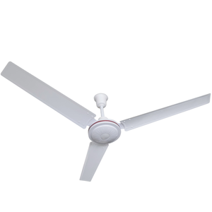 Ventilateur de plafond 56 pouces avec moteur en aluminium, commande espagnole, pour ventilation et refroidissement, usage domestique et hôtelier, prise US, en métal, pour garage - Product Image 2