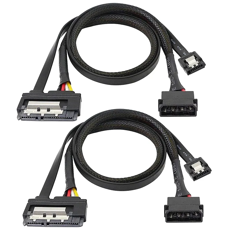 SATA 6G кабель для передачи данных, в том числе SATA мощность 2-в-1 удлинитель, LP4 IDE/SATA 15P женский с <span class=keywords><strong>Serial</strong></span> <span class=keywords><strong>ATA</strong></span> III 7 контактный разъем
