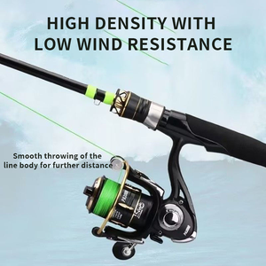 Ligne <span class=keywords><strong>de</strong></span> pêche flottante en <span class=keywords><strong>fil</strong></span> tressé SAMYEAR, arc-en-ciel multicolore, utilisation en rivière, haute résistance, anti-friction, petit <span class=keywords><strong>diamètre</strong></span>, 100 m - Product Image 5