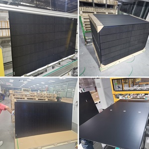 แผงโซลาร์เซลล์โมโนคริสตัลไลน์สีดำทั้งหมด Sunpal Eu Warehouse ขนาด 500W 550W 580W - Product Image 4