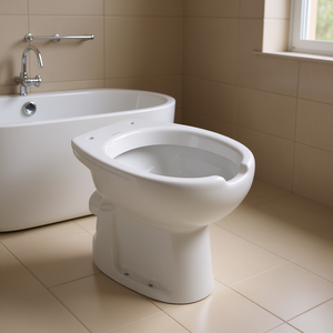 AUSIL Bidé con Abertura Frontal para Discapacitados, Descarga al Suelo, 60 cm de Largo, 40 cm de Ancho, 54 cm de Alto - Product Image 3