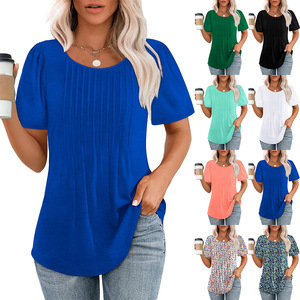 Tops for Women Ladies Tops Square Neck Short Sleeve T-<strong>Shirts</strong> Solid Color Tee <strong>Shirt</strong> <strong>Party</strong> Tops Summer Elegant <strong>Shirt</strong> Blouse - Product Image 1