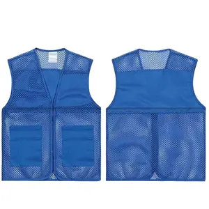 Multi-color 자원 봉사 광고 mesh vest