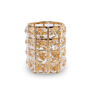 European Crystal Glass Nail Storage Box Acrylic Manicure Tool Organizer Pen Container Cosmetic <b>Brush</b> Holder Desk Display - Product Image 6