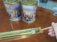 1.5 kg/set vernis à base d'huile pour la dorure à la feuille d'or Art le cadre de revêtement supérieur huile de protection dorée au plafond