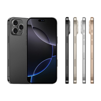 Teléfono Inteligente Usado en Venta, Show 17 Pro Max Original Desbloqueado 5G, Pantalla HD de 6.9 Pulgadas 144Hz, Cámara de 108MP, Deca Core, 16GB RAM, A+