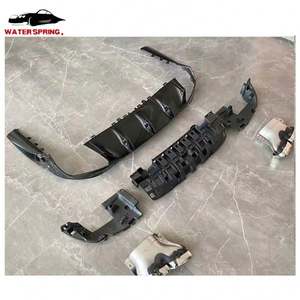 ท่อไอเสียขอบกันชนรถสไตล์ E63 AMG สำหรับ Mercedes Benz E Class W238คูเป้2016-2020 - Product Image 4