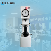 Motor Driven Weight Loading Rockwell Hardness Tester Dial Type Rockwell Durometer Metal Processing Heat Treatment Industry