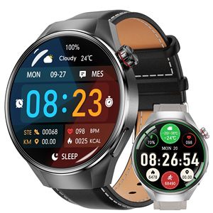 G5 พลัสสมาร์ทวอทช์พร้อมการโทรผ่านบลูทูธ อัตราการเต้นของหัวใจจริง การตรวจจับอุณหภูมิร่างกาย การตรวจจับอุณหภูมิร่างกายสำหรับการออกกำลังกายแบบสปอร์ต - Product Image 1