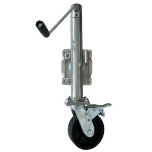 SS Trailer Jack <span class=keywords><strong>roue</strong></span> jockey avec frein 6 8 pouces 1200 1500 Lbs Options - Product Image 4
