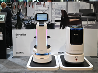 Robot de livraison autonome intelligent Segway Ninebot UFO, très demandé, pour hôtels, bureaux et immeubles commerciaux