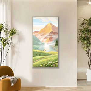 Rizhao Jinshan grès <span class=keywords><strong>peinture</strong></span> décorative <span class=keywords><strong>salon</strong></span> porche fond mur - Product Image 3