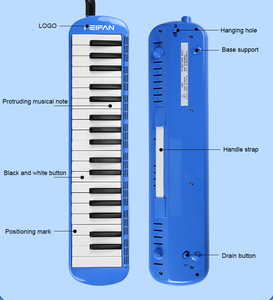 Starway Custom Mouth 32 Keys Piano Organ Melodica <span class=keywords><strong>Melodion</strong></span> Playing Wind Instruments for Beginners and Children's Classes - Product Image 5