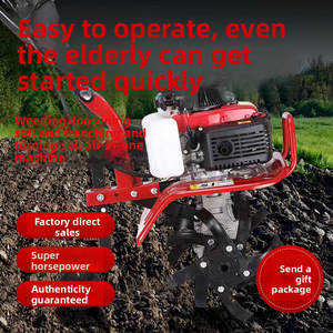 Mini Motozappa con Manico Regolabile e Controllo della Profondità per un Facile Utilizzo, Aratura Efficiente in Orti e Aiuole - Product Image 3