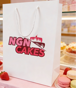 Customized Logo Design Luxury Gift Shopping Bag for Clothing White Cardboard Paper Packaging Ribbon Handle Custom Color - Product Image 1