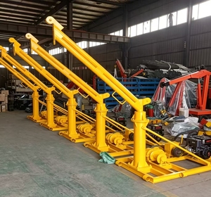 Équipement de construction - Mini-grue compacte portable à 360 degrés pour extérieur - Matériaux - Grue à essence - Grue essence/diesel - Product Image 3
