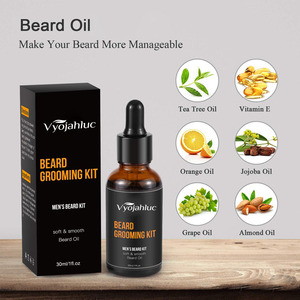 Kit <span class=keywords><strong>de</strong></span> croissance <span class=keywords><strong>de</strong></span> la barbe pour <span class=keywords><strong>homme</strong></span>, marque privée, comprenant huile naturelle pour la croissance <span class=keywords><strong>de</strong></span> la barbe, nettoyant pour barbe, baume pour barbe, peigne en bois et brosse, coffret cadeau pour moustache - Product Image 3