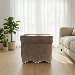 NGUYEN DECOR Sofá Moderno de Terciopelo en Forma de U de Una Plaza con Respaldo Acolchado y Almacenamiento, Duradero, 1 Año de Garantía, Muebles para Sala de Estar - Product Image 3