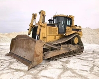 Bulldozer sur chenilles Caterpillar CAT D8R d'occasion, haute qualité, performances robustes, moteur diesel, capacité de bêchage de 8 m, puissance de 228 kW