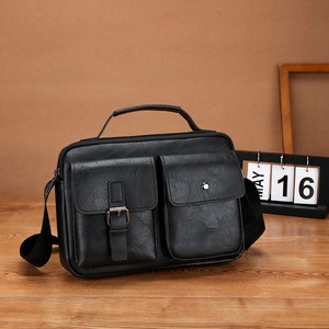 Durable Lightweight Vintage Crossbody <b>Bags</b> High Quality Male Package PU Leather Handbag Capacity Men Messenger <b>Bags</b> - Product Image 5