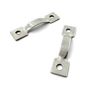 Silver Small Handle Metal <b>Hook</b> 30.6mm Length 0.7mm Thickness For Picture Frame Drawer Hanging - Product Image 4