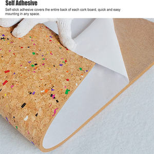 Vente directe d'usine liège pour mur feuilles <span class=keywords><strong>de</strong></span> liège adhésif haute densité rouleau <span class=keywords><strong>de</strong></span> liège adhésif pour babillard et mur photo - Product Image 3