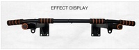 Barre de traction horizontale murale en acier vendue par le fabricant, équipement de fitness à double barre, barre de traction portable pour cadre de porte, pour la maison