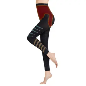 Quần Legging Yoga Bằng Vải Spandex Không Đường May Cạp Cao Mới 2022 Cho Nữ Có Đai Nịt Bụng Và Nâng Mông