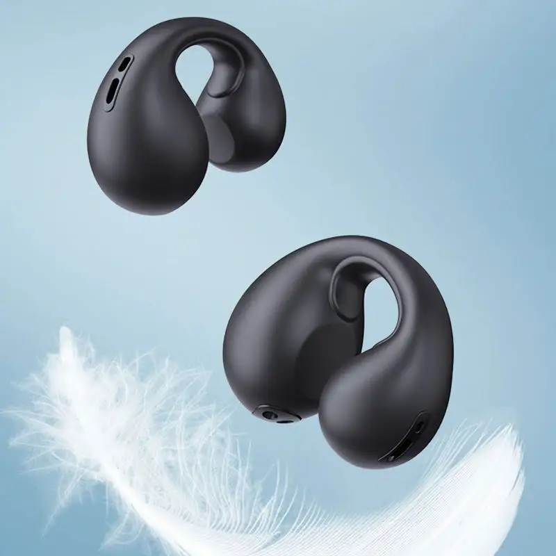 OEM Sports Fitness Ohrring Style Air Bone Conduct ion Kopfhörer für gleiche AMBIE Kopfhörer Ohrclip Kopfhörer