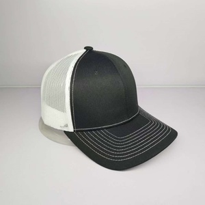 Casquette Trucker Classique à Dos en Maille, Logo Personnalisé, Casquette Snapback Ajustable, Simple et Vierge, Couronne Haute, 6 Panneaux, Bicolore, Visière Courbée, Gorras - Product Image 6