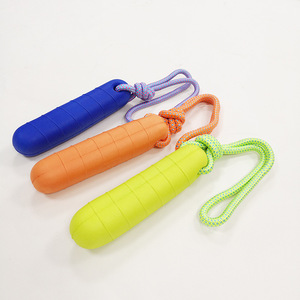 Nouveau 2024 EVA Mousse Boule Nylon Corde <span class=keywords><strong>Chien</strong></span> Jouet Interactif Flottant À L'extérieur Jouets Pour Chiens Divers Style Conceptions Jouets Ensembles - Product Image 2