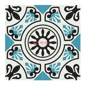 Carrelage en ciment encaustique antidérapant à DCOF élevé, matériau de pavage en béton sûr pour intérieur et extérieur, distributeur mondial B2B - Product Image 1