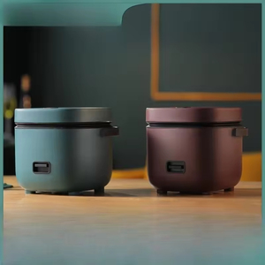 Mini Arrocera Portátil con Vaporera para Uso Doméstico y Hotelero, 1.2L 800W, Control Digital con Temporizador, Electrodomésticos Pequeños para Cocina - Product Image 2