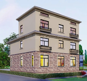 Villa de Lujo de 393 m², <span class=keywords><strong>Mansión</strong></span> Prefabricada Espaciosa de <span class=keywords><strong>3</strong></span> Pisos con Terraza, 6 Dormitorios, Residencia Familiar de Lujo - Product Image 2