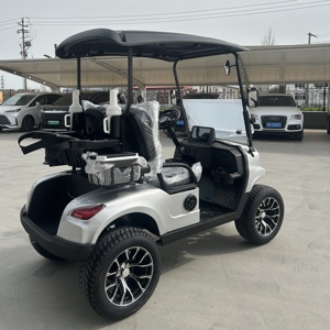 Voiturette de golf électrique haut de gamme 2 places avec batterie au lithium et BMS, <span class=keywords><strong>moteur</strong></span> AC, autonomie de 90 km, système de direction EPS en option, fabriquée en usine OEM - Product Image 3
