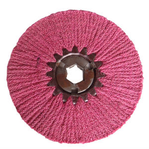 सिसाल भर से भरे स्टेनलेस स्टील पॉलिशिंग पहियों ओम अपघर्षक उपकरण 300x12 मिमी - Product Image 3