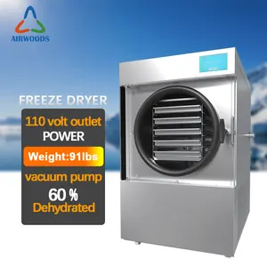 Industrial Lyophilize Machine 30kg freeze dryer Vacuum Dryer With Oilfree Vacuum Pump