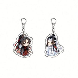 Anime Figure Acrylic Shaker Keychain Factory Design Acrylic Charm Shaker <b>Key</b> <b>Chain</b> Custom Acrylic Keychain - Product Image 3
