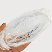 Bouteille en verre transparente vide personnalisée de 500 ml, 750 ml, 1000 ml pour whisky, vodka, tequila, bouteille de vin en verre avec bouchon en liège