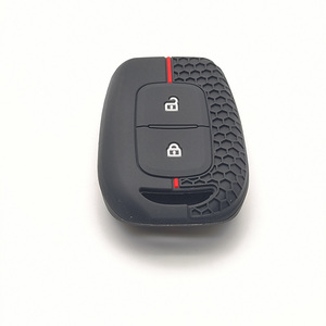 Housse de protection pour clé de voiture à distance en silicone à 2 boutons pour <span class=keywords><strong>Renault</strong></span> Kwid Traffic Symbol Dacia Sandero Logan Duster 2016 <span class=keywords><strong>2017</strong></span> 2018 - Product Image 4