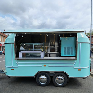 ขายรถขายอาหารเคลื่อนที่ขนาดเล็ก พร้อมอุปกรณ์ครบครันสำหรับขายไอศกรีม กาแฟ และอาหารอื่นๆ ใกล้ๆ - Product Image 2