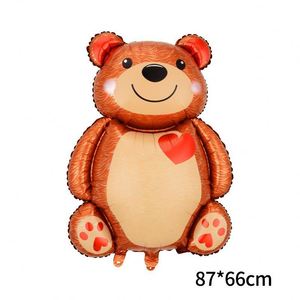 Cartoon Shaped Foil Love Bear Aluminum Film <b>Balloon</b> for Valentine's Day Party <b>Decorations</b> - Product Image 2